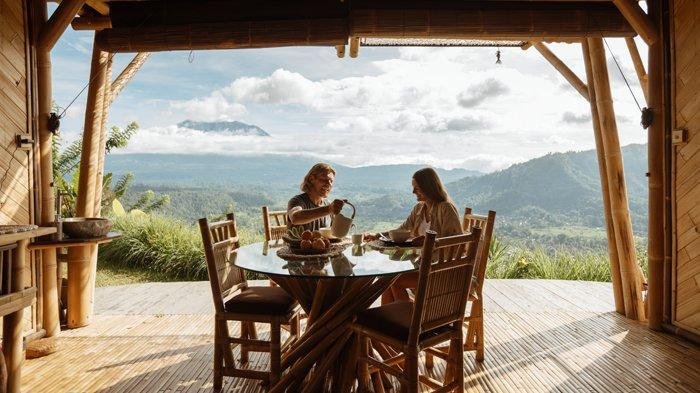 Rumah makan View alam sekitar Borobudur