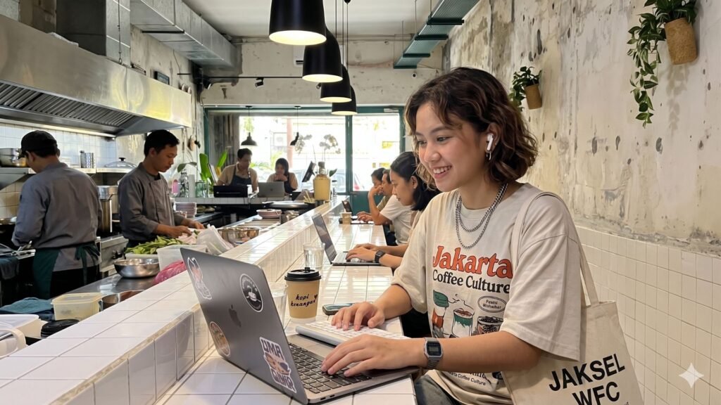 tempat wfc jaksel cafe hidden gem aesthetic