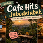 Suasana cafe hits Jabodetabek dengan interior modern dan pencahayaan hangat