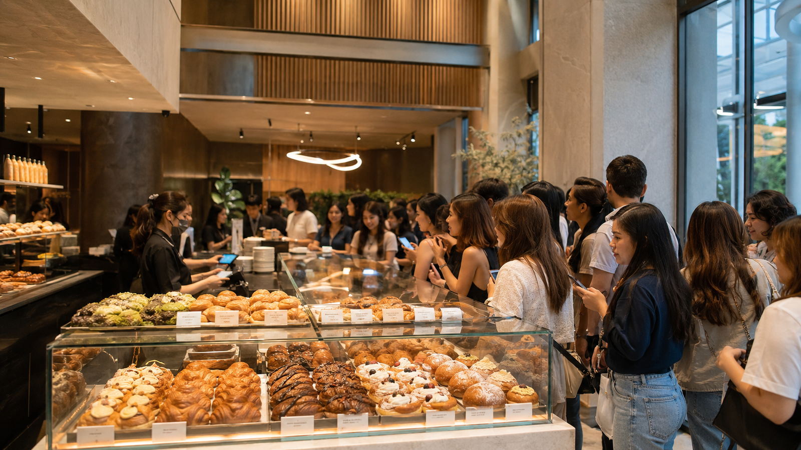 Pastry viral PIK di BRAUD Cafe