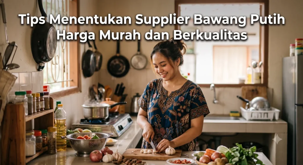 Tips menentukan supplier bawang putih harga murah dan berkualitas