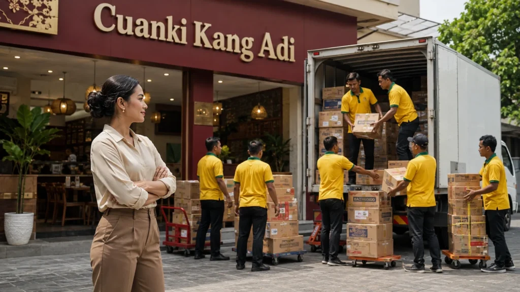 Mitra logistik FNB Jakarta untuk bisnis restoran