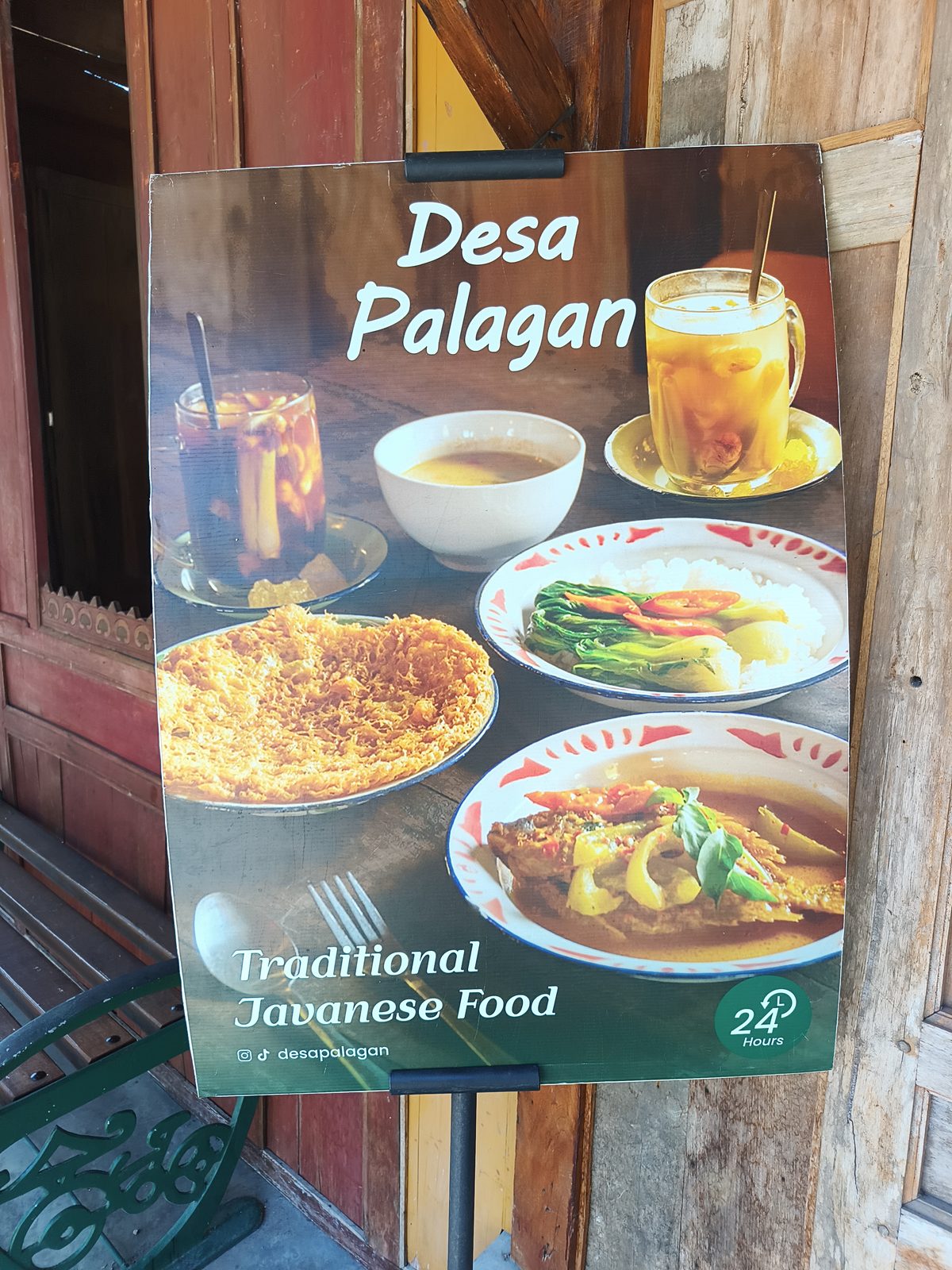 Poster resmi Desa Palagan Traditional Javanese Food 24 Hours