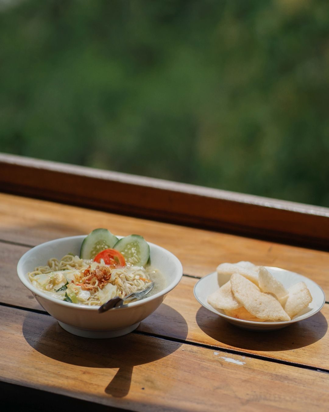 Bakmi godog di Kedai Bukit Rhema Magelang